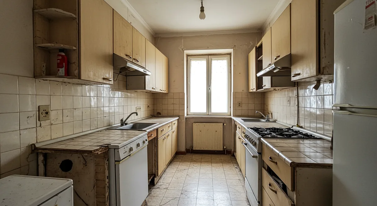 Bostanlı Modern Mutfak Yenileme - Öncesi