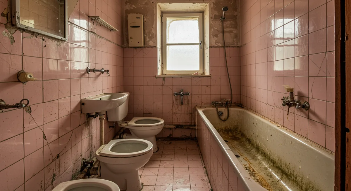 Bayraklı Lüks Banyo Dönüşümü - Öncesi